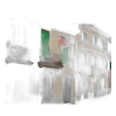 Drapeau portugais écrasé par le trapèze francaus sticker