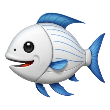 ios fishbone emoji  sticker