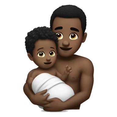 Diddy with baby Oli sticker