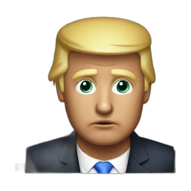 Donald Trump Mugshot sticker