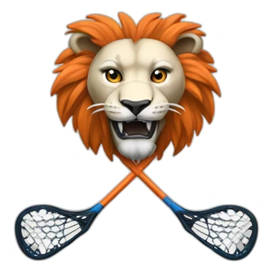 lacrosse lionness with amsterdam logo sticker