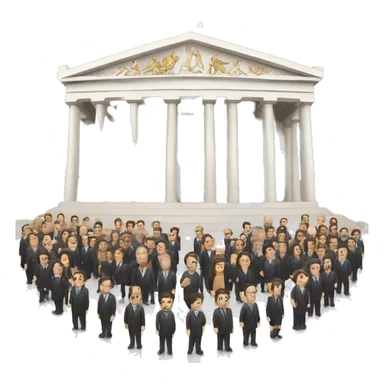 Greek parliament  sticker