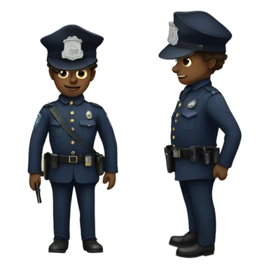 Victorian era police sticker