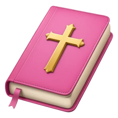 cute pink bible sticker