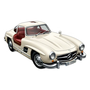 Mercedes 300sl gullwing sticker