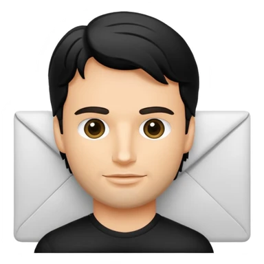 sobre de correo nombre de Tom Welling sticker