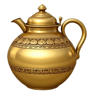 Indian traditional lota sticker