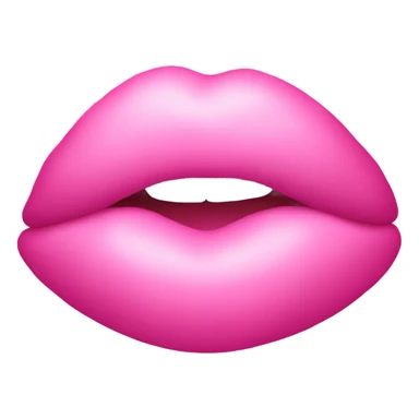 pink kisses sticker