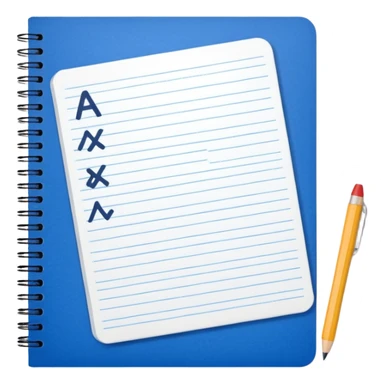 cuaderno que diga algebra sticker