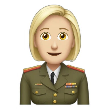 Marine Lepen sticker