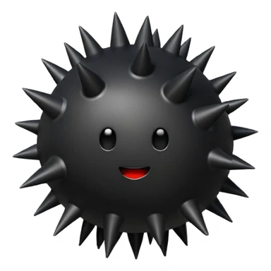 Spiky Stress Ball sticker