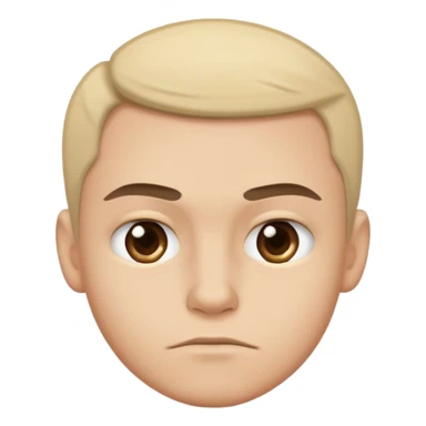 Face with raised eyebrow smirky face sticker