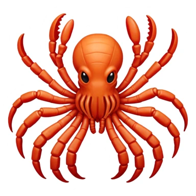 red Baby Facehugger sticker