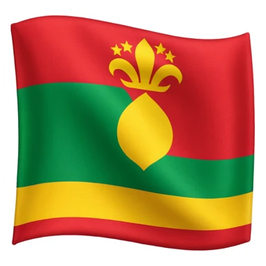 drapeau indépendantiste de la guadeloupe sticker