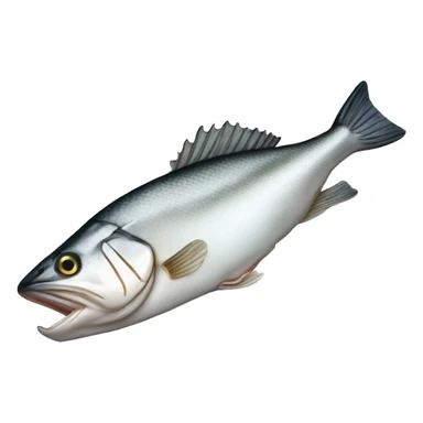 Pacific cod　steak with the silver skin still attached sticker