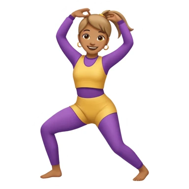Emoji twerking sticker
