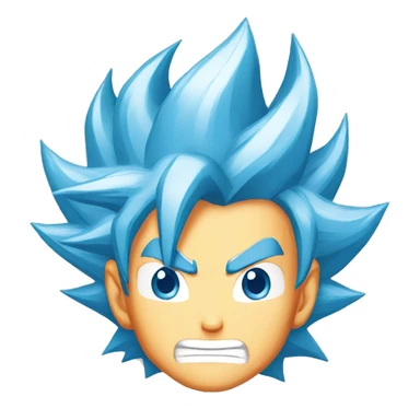 sangoku super sayan blue sticker