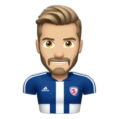 David Beckham sticker