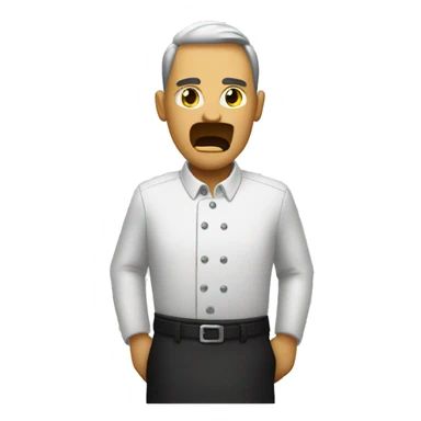 Server that is mad sticker