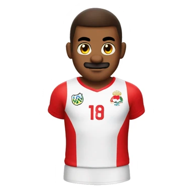 supermario wearing Peru soccer jersey sticker