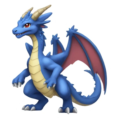 Anthro Sona Fakemon Dragon Full Body sticker