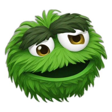 Oscar the grouch sticker