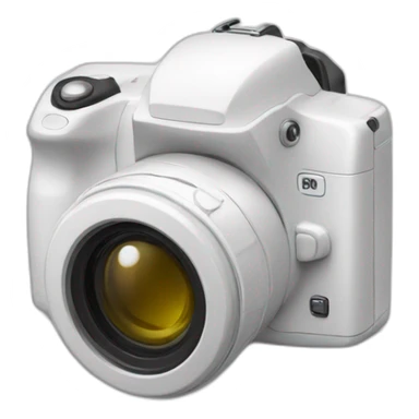 Card White caméra  sticker