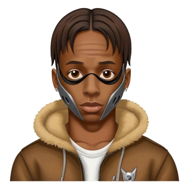 travis scott wear jackboys maske sticker