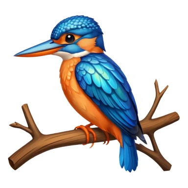 Kingfisher sticker