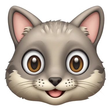 MAke this picture into an emoji: Slugcat from rainworld sticker