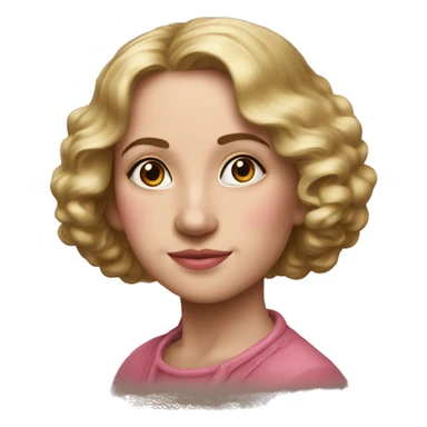 Cuadro de Oro y Rosa de una pintura de María Antonieta  sticker