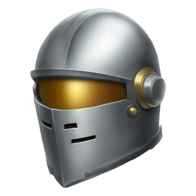 spaceman helmet knight armet sticker