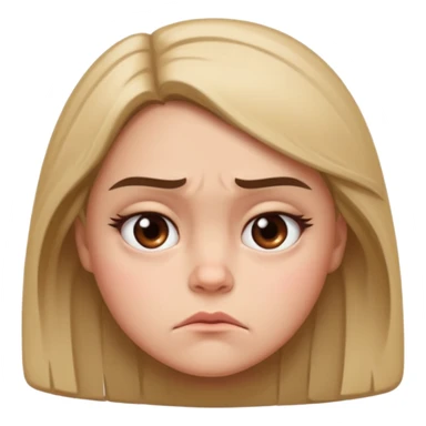 side eye girl grumpy  sticker