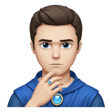 The vampire diaries Stefan blue daylight ring  sticker