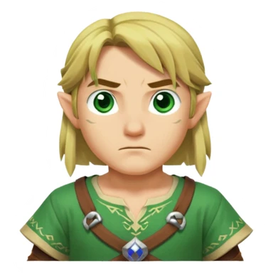 link from the legend of zelda sticker