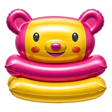  paris SPAM meat jeff koons style inflatable sculpture art  sticker