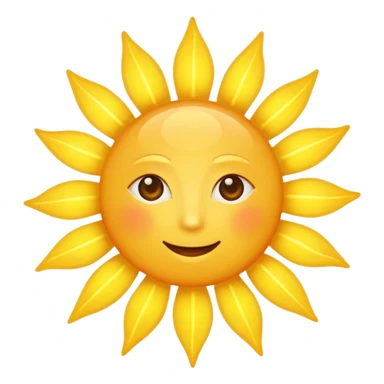 a sun ☀️  sticker