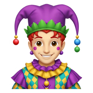 Jester sticker