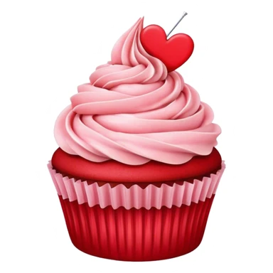 Happy Valentine’s Day cupcake sticker