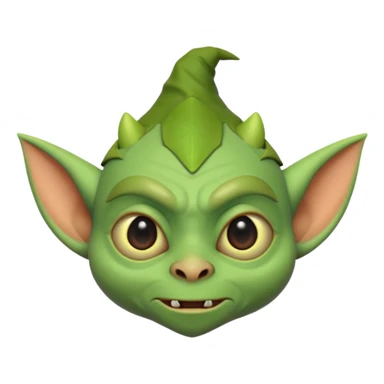 3d cute simple minimalist goblin sticker