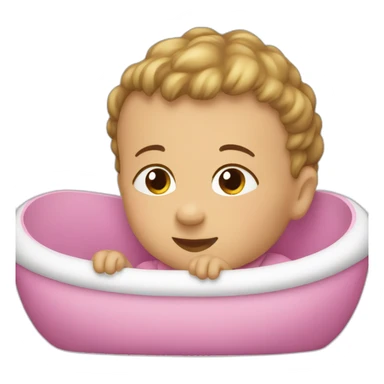 baby craddle sticker