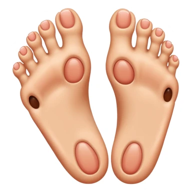 The foot emoji but everything EXCEPT the toes are the eye emoji sticker