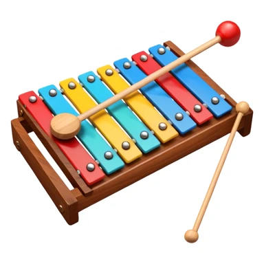 Xylophone instrument sticker