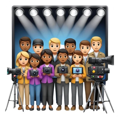 media production create a content sticker