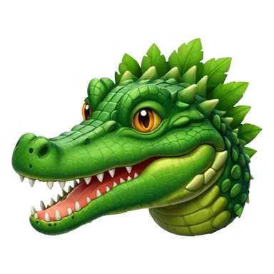 Hairy crocodile  sticker
