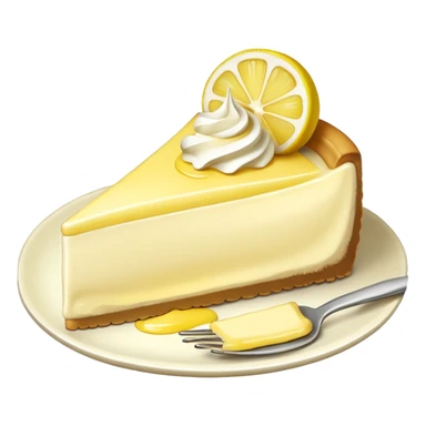 lemon cheesecake sticker