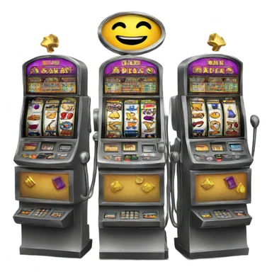 Slot machines sticker
