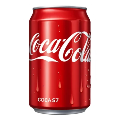 can of coca cola sticker
