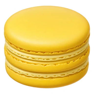 a single of yellow macaron



















 sticker