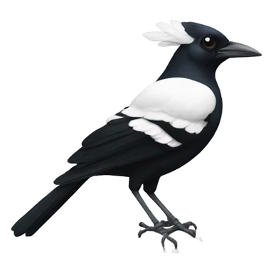 Magpie sticker